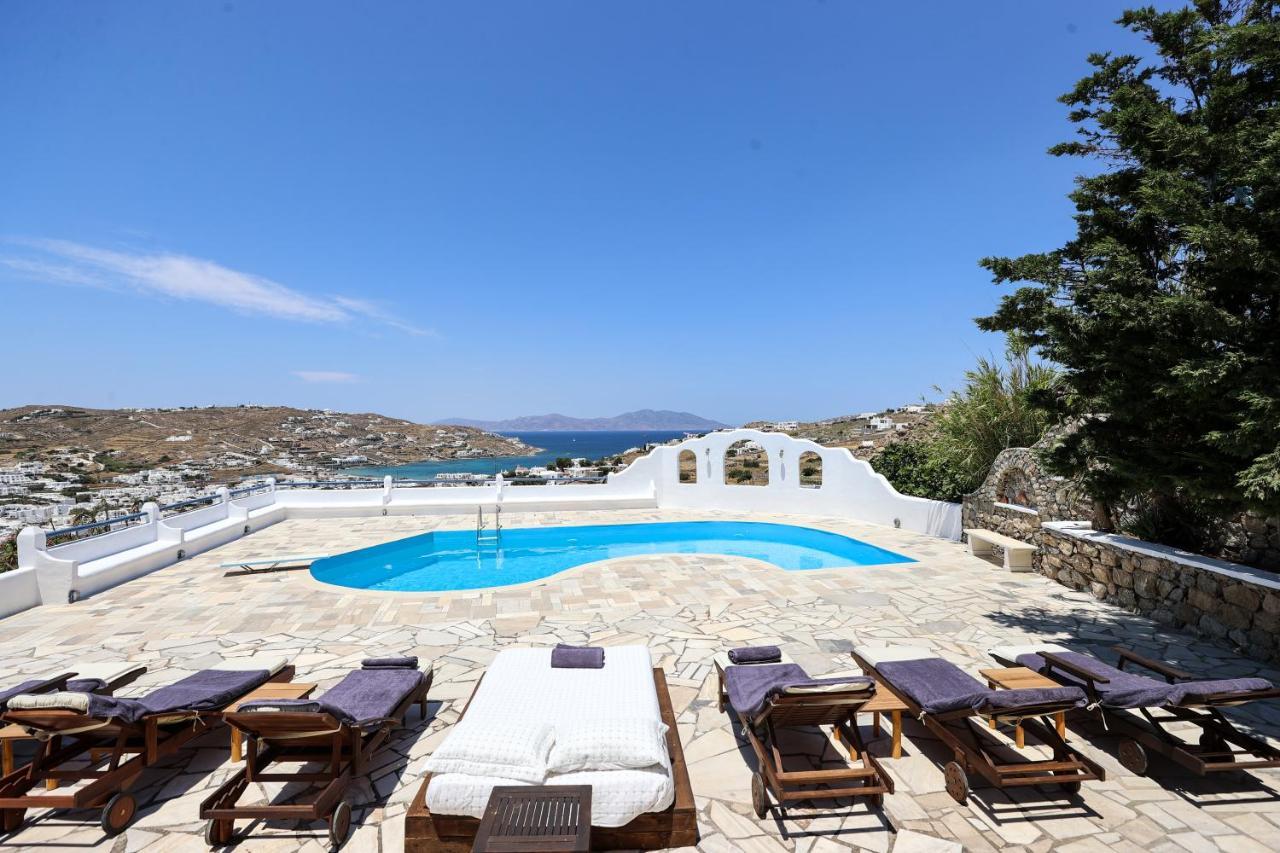 Mykonos In White Villa Mykonos Town Kültér fotó